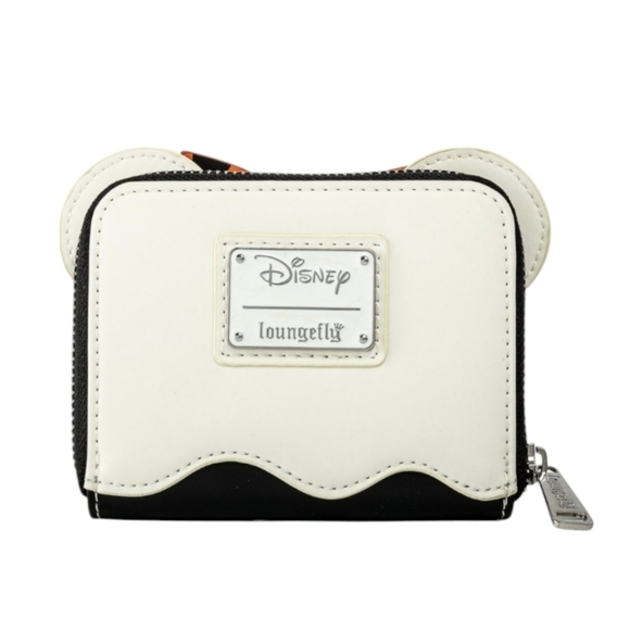 Loungefly Disney Ghost Minnie Mouse Glow in the Dark Zip Around Wallet - Picture 2 of 11